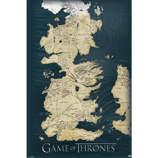 Poster Game of Thrones (Mappa)