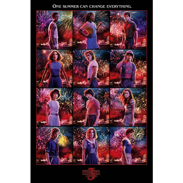 Poster Stranger Things (Character Montage)