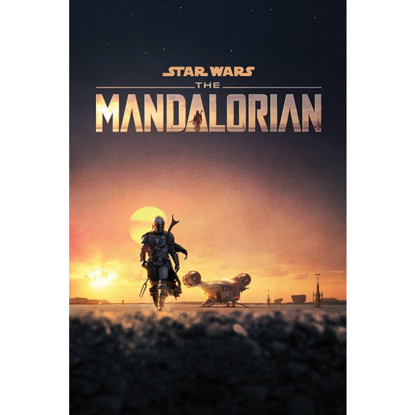 Poster Star Wars: The Mandalorian (Dusk)