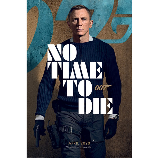 Poster James Bond (No Time To Die - James Stance)