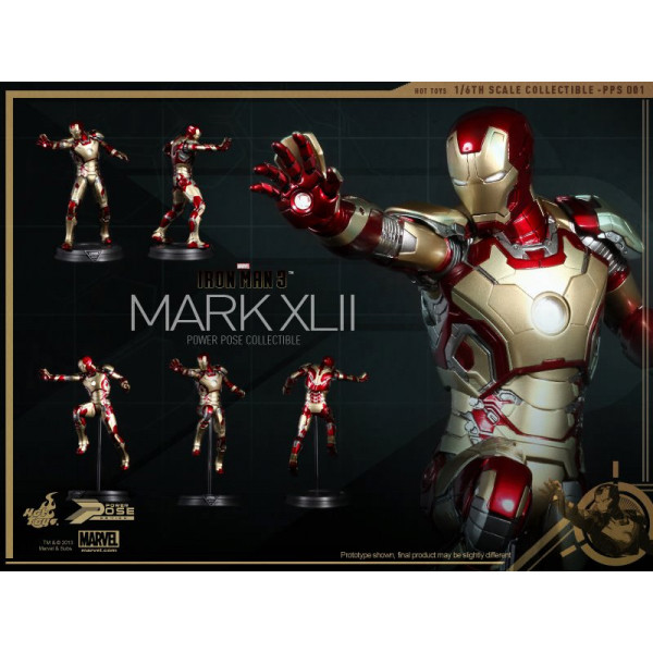 Hot Toys Power Pose IM3: Iron Man Mark XLII!
