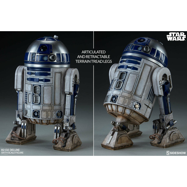  Sideshow Star Wars Action figura 1/6:R2-D2 * circa 17 cm