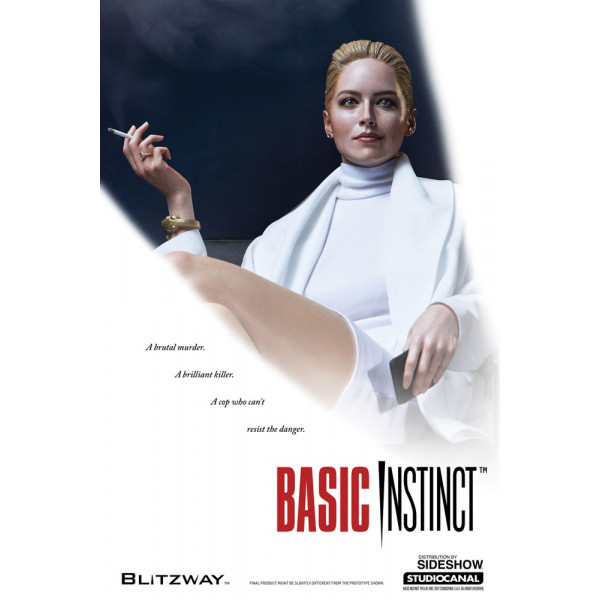 Statua Basic Instinct Sharon Stone Blitzway Sideshow au 1/4 Limited edition + Autografo Sharon Stone