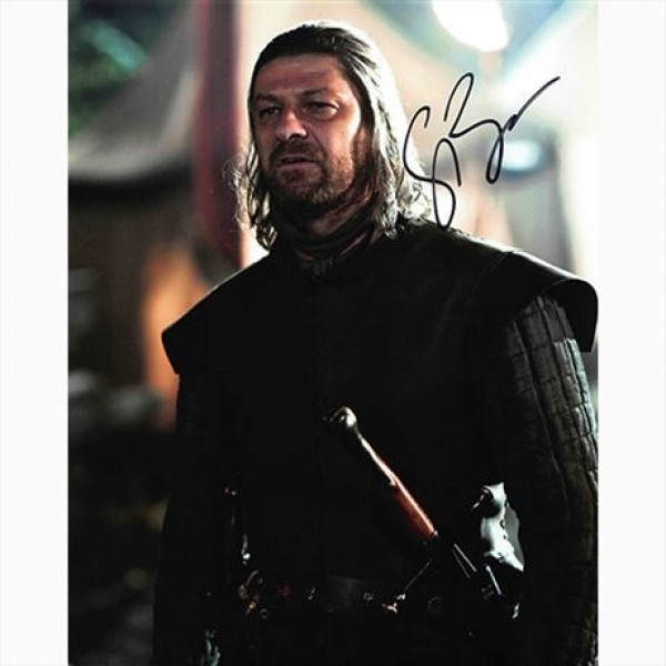 Autografo Sean Bean - Game of Thrones - Il Trono di Spade Foto 20x25