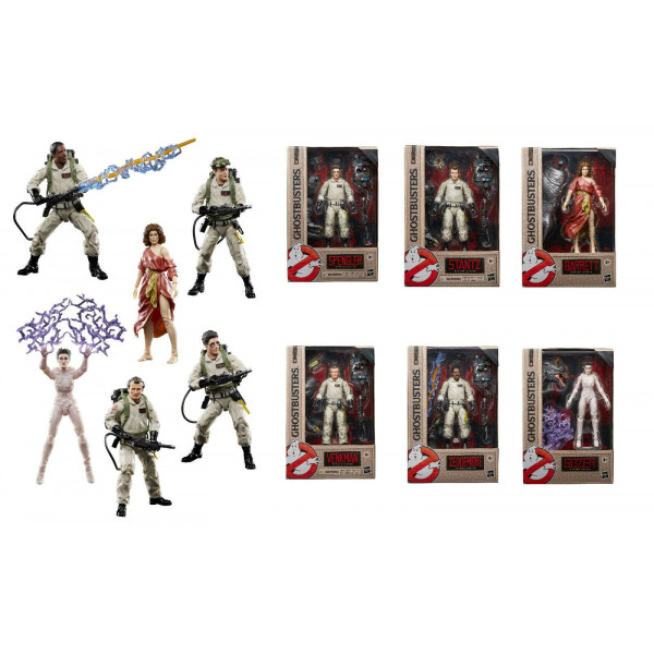 Action Figure - Ghostbusters - Complete Set - Plasma Series - Hasbro + cane
