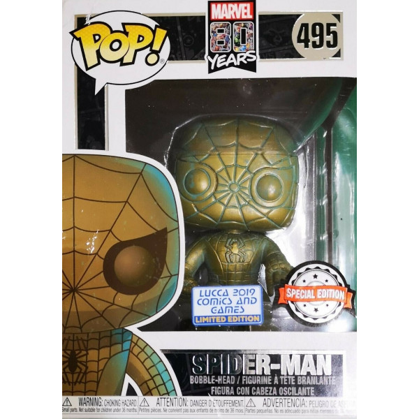 Funko Pop! Marvel 80 years #495 "Spider-Man"- Special Edition Lucca Comics 2019