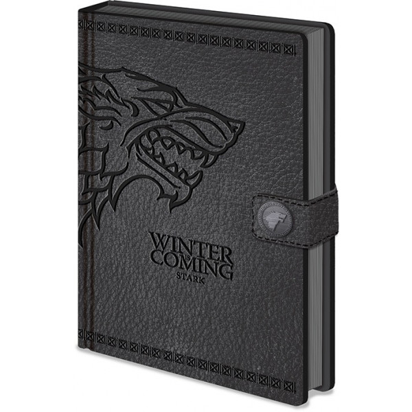 Notebook A5 Game of Thrones (Stark)