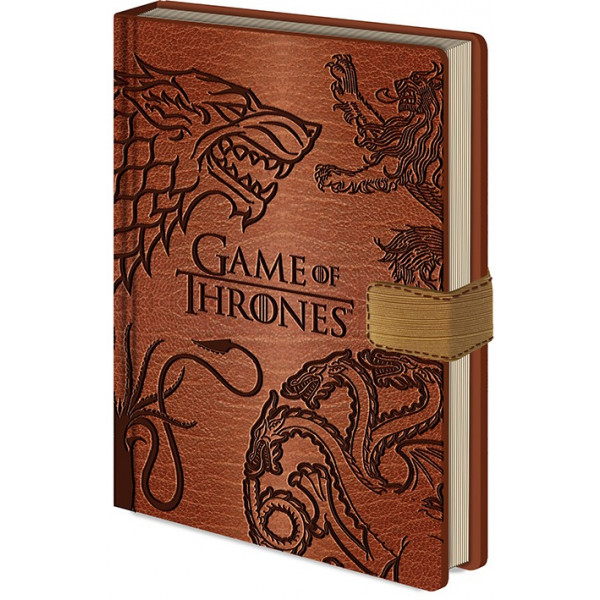 Notebook A5 Game of Thrones (Sigils)