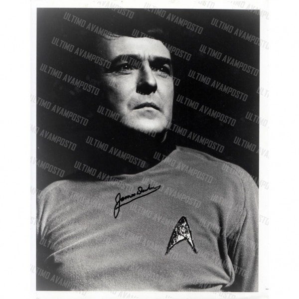 Autografo  James Doohan Scotty Star Trek  Foto 20x25