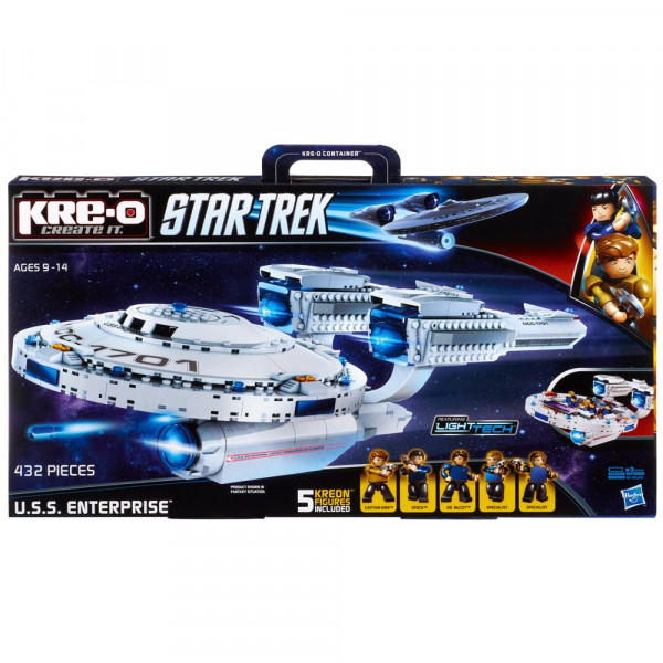 Star Trek KREO NCC 1701 USS ENTERPRISE Building Blocks Set