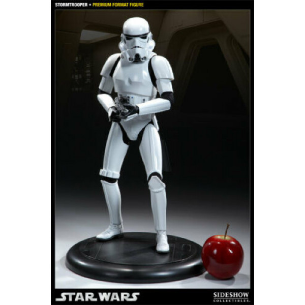 Star Wars Stormtrooper Premium Format™ Figure by 1/4 Sideshow Collectibles Autografato
