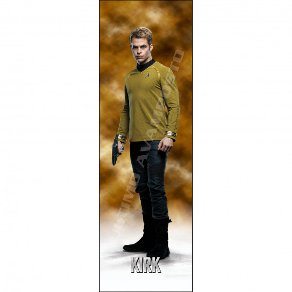 Segnalibro Kirk figura intera Star Trek Reboot
