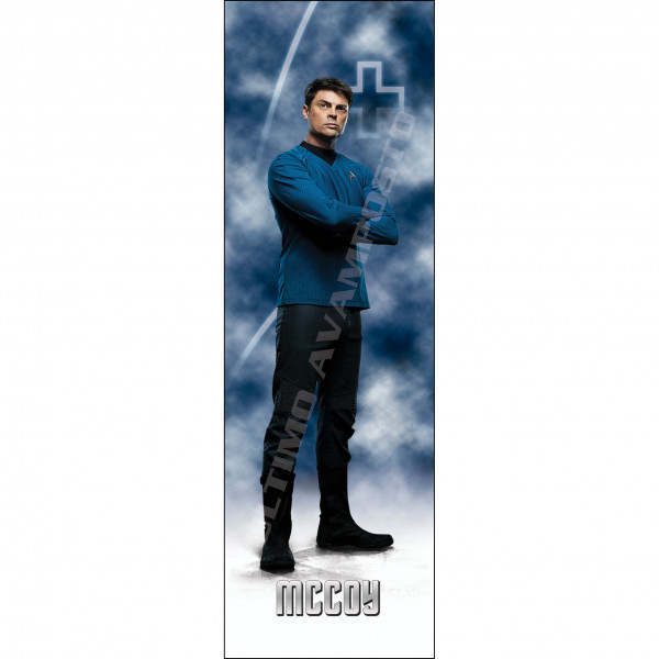 Segnalibro McCoy figura intera Satr Trek Reboot