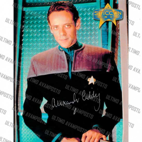 Autografo Alexander Siddig Star Trek DS9 - 3 -  Foto 20x25