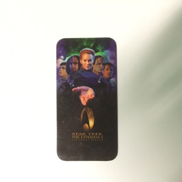 Las Vegas Hilton 1998 Star Trek The Experience Hotel Card Key