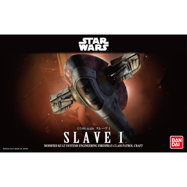Slave I  Model in scala 1/144 da Star Wars Boba Fett