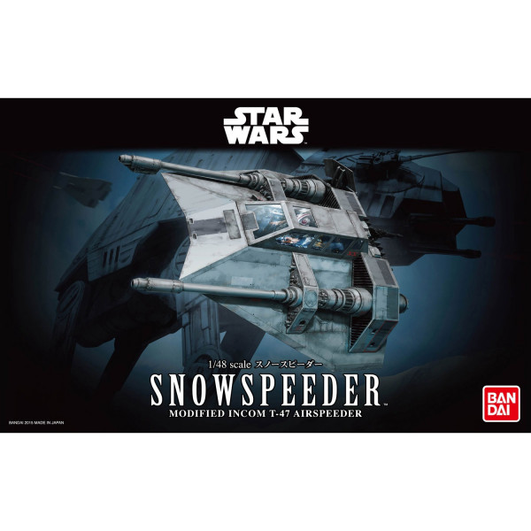 STAR WARS SNOWSPEEDER-Scala 1/48 BANDAI