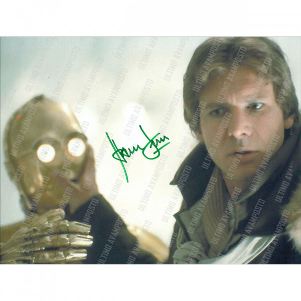 Autografo Star Wars Harrison Ford -Foto 20x25