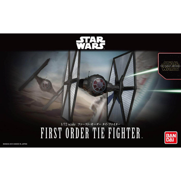 Star Wars Tie Fighter Imperiale Guerre Stellari - Bandai Kit 1:72 