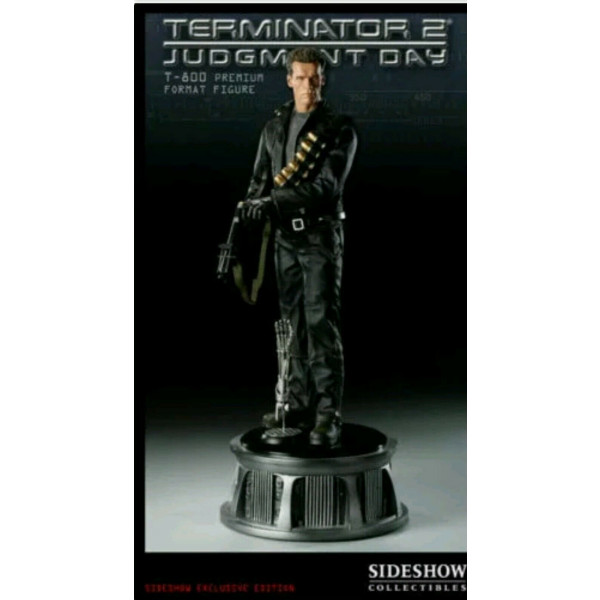 T 800 TERMINATOR CYBORG PREMIUM FORMAT 1/4 SCALE EXCLUSIVE SIDESHOW COLLECTABLES