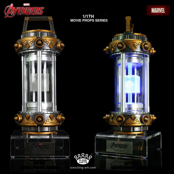 King Arts 1/1 MPS026 The Avengers Universe Cube Tesseract For Movie Accessories 