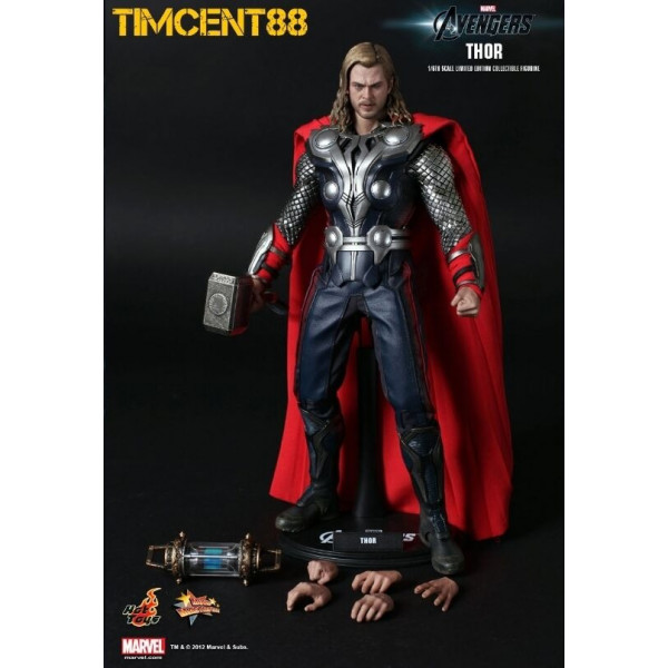 Hot Toys MMS175 The Avengers 2012 New Thor Chris Hemsworth 1/6 Figure New