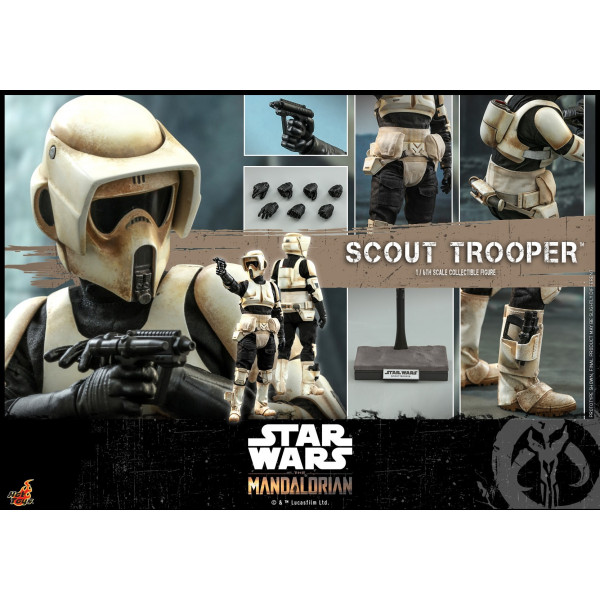 HOT TOYS TMS 016 THE MANDALORIAN - SCOUT TROOPER
