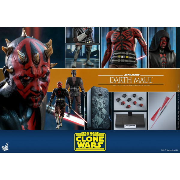 Hot Toys TMS 24 Star Wars : The Clone Wars – Darth Maul
