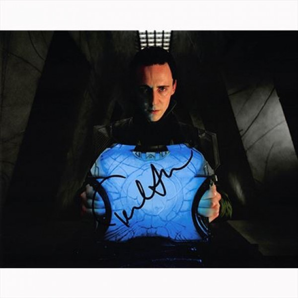 Autografo Tom Hiddleston - Thor Foto 20x25