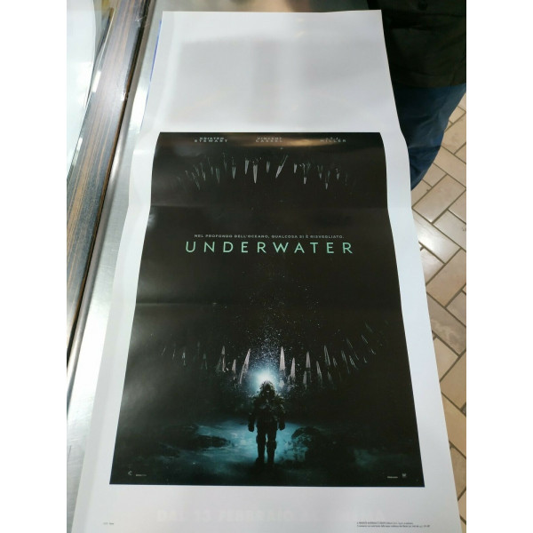Locandina cinema del film Underwater
