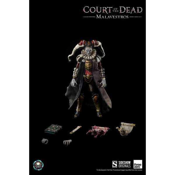 Sideshow Court of the Dead Action Figure 1/6 Malavestros 26 cm