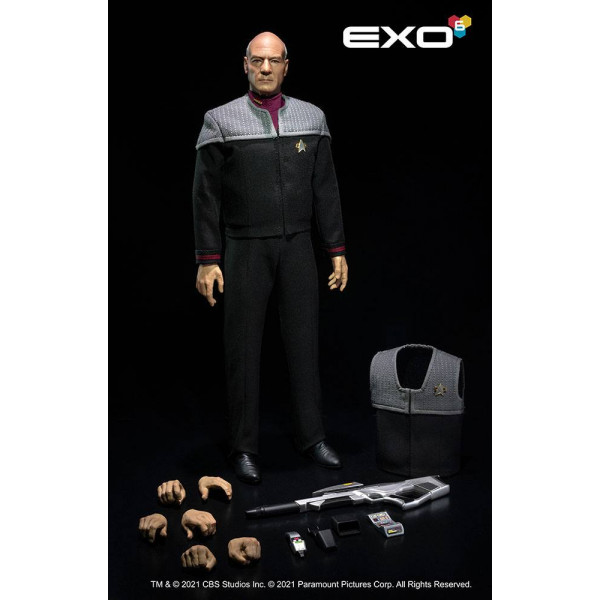 EXO-6 Star Trek: First Contact Action Figure 1/6 Captain Jean-Luc Picard 30 cm