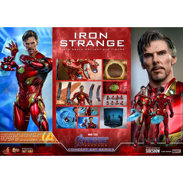 PREORDINE Hot Toys MMS 606 D41 Avengers : Endgame – Iron Strange