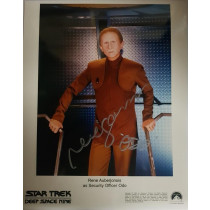 Autografo René Auberjonois 9 Star Trek DS9 Foto 20x25