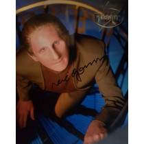 Autografo René Auberjonois 10 Star Trek DS9 Foto 20x25