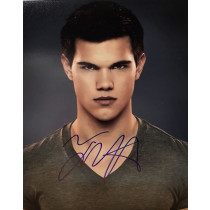 Autografo Taylor Lautner - 2 - Twilight Foto 20x25