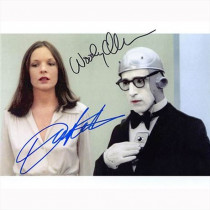 Autografo Woody Allen & Diane Keaton - Sleeper Foto 20x25