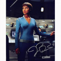 Autografo Jolene Blalock - Star Trek Enterprise 3 Foto 20x25