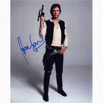 Autografo Star Wars Harrison Ford  3 Foto 20x25