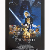 Autografo  Star Wars Return of The Jedi Cast by 4  foto 40x50