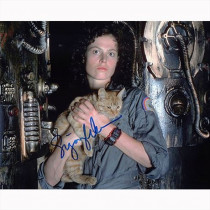 Autografo Sigourney Weaver - Alien Foto 20x25