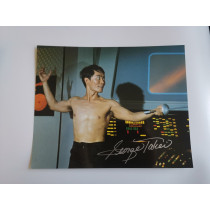 Autografo George Takei - Star Trek A Foto 20x25