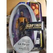 Autografo LeVar Burton Star Trek TNG Geordi La Forge 2 Action Figure