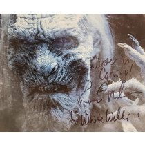 Autografo Ross Mullan Game of Thrones 2 White Walker Foto 20X25 