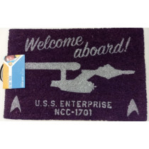 Zerbino Star Trek U.S.S. Enterprise N.C.C.-1701 Welcome Aboard!