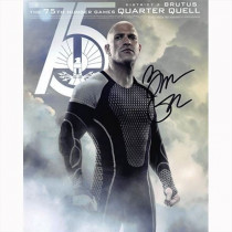Autografo Bruno Gunn - The Hunger Games Foto 20X25