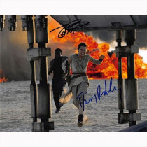 Autografo Star Wars Daisy Ridley & John Boyega 2 -  Foto 20x25
