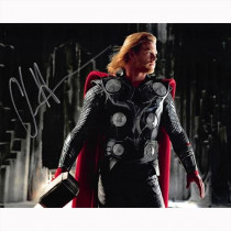 Autografo Chris Hemsworth - Thor Foto 20x25