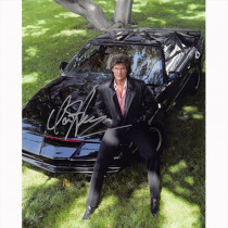 Autografo David Hasselhoff - Knight Rider Foto 20x25