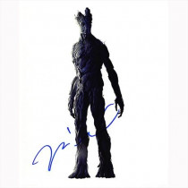 Autografo Vin Diesel - Guardians of The Galaxy Foto 20x25